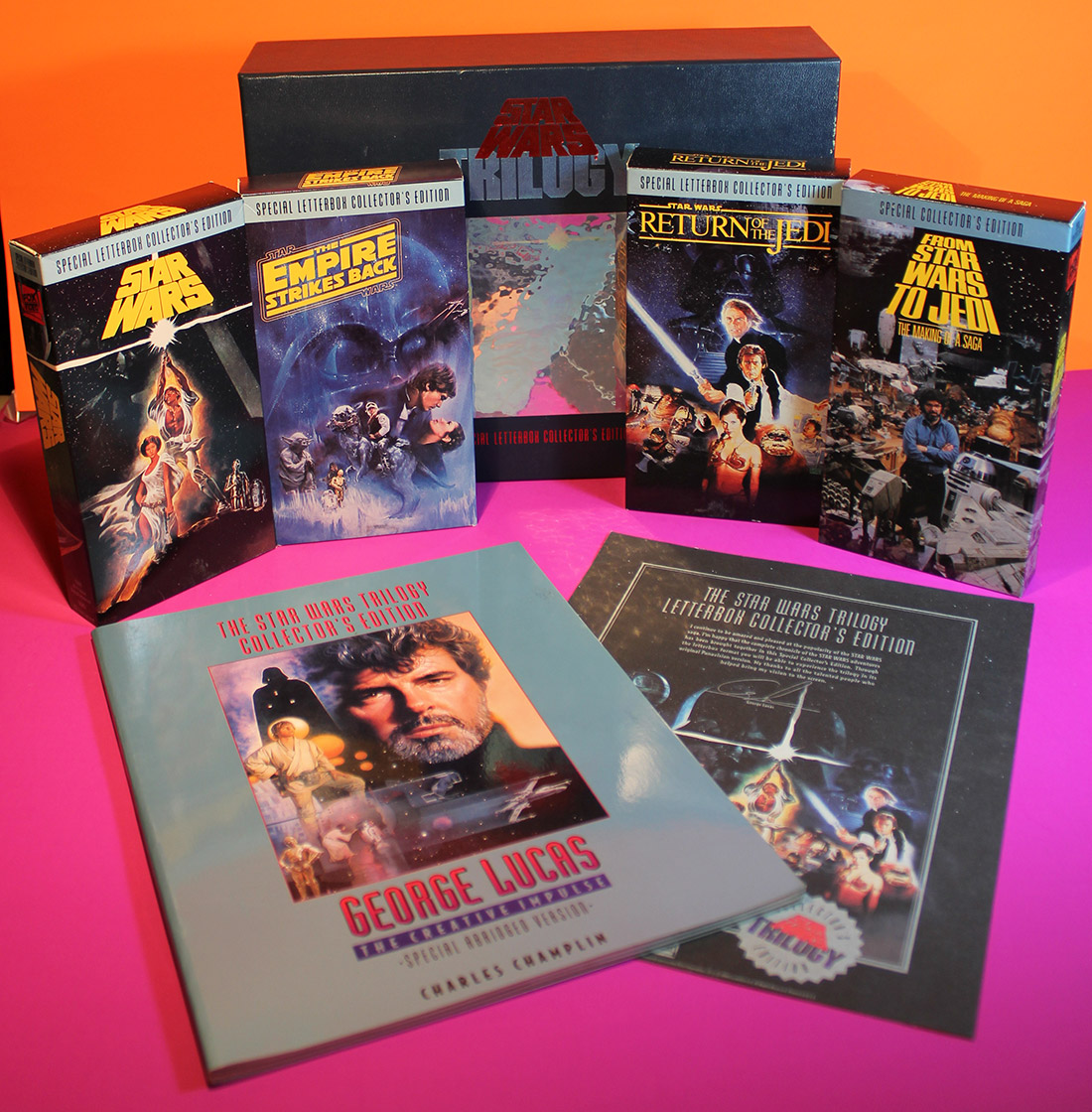 star wars trilogy special letterbox collector's edition vhs