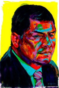 "Rafael Correa" - Latin America Investing Conference Illustrations by Matt Cauley / Iron-Cow